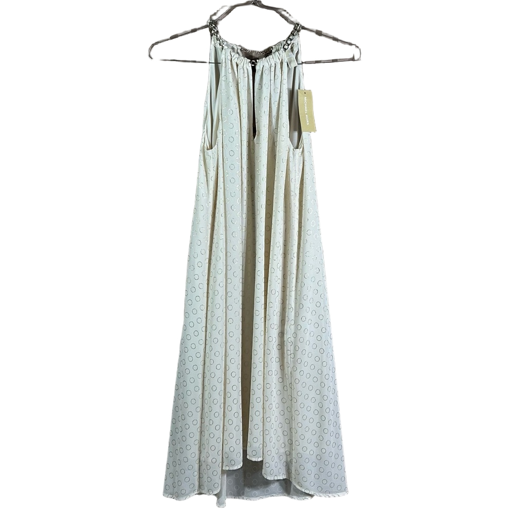 MICHAEL Michael Kors Cream and Gold Dress Size XSmall - Picture 3 of 9